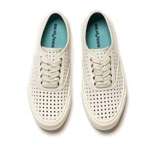 SeeVeas Legend Platform Portal Sneaker - Oyster